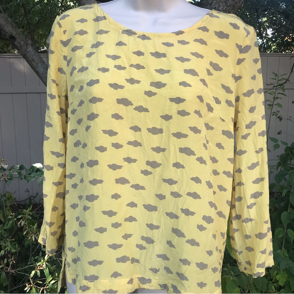 Anthropologie Maeve Cloud Blouse  EUC  Medium